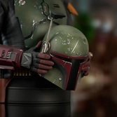 Star wars le livre de boba fett - boba fett - mini-buste 1/6 15cm