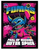 Lilo & stitch - stitch comics 1 - impression encadrée 30x40cm