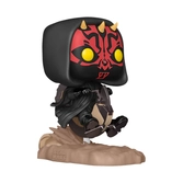 Star wars 1 - pop ride dlx n° 705 - dark maul sur bloodfin