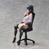 Hatomaku many statuette pvc saigawara reika by kazusa miyamoto 22 cm