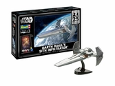 Star wars episode i kit complet maquette 1/120 darth maul's sith infiltrator 22 cm
