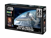Star wars episode i kit complet maquette 1/120 darth maul's sith infiltrator 22 cm