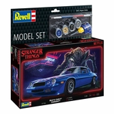 Stranger things kit complet maquette 1/25 chevy camaro z/28 19 cm
