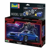 Stranger things kit complet maquette 1/25 chevy camaro z/28 19 cm