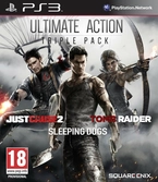 Action Pack : Tomb Raider + Just cause 2 + Sleeping Dogs - PS3