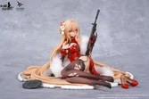 Girls' frontline: neural cloud statuette pvc 1/7 dp28 coiled morning glory heavy damage ver. 14 cm
