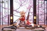 Girls' frontline: neural cloud statuette pvc 1/7 dp28 coiled morning glory heavy damage ver. 14 cm