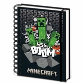 Minecraft cahier à spirale a5 wiro 3d