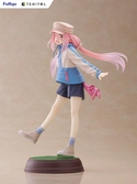 Laid-back camp statuette pvc tenitol nadeshiko kagamihara 22 cm