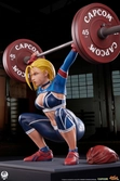 Street fighter statuette premier series 1/4 cammy: powerlifting sf6 41 cm