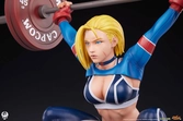 Street fighter statuette premier series 1/4 cammy: powerlifting sf6 41 cm