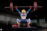 Street fighter statuette premier series 1/4 cammy: powerlifting sf6 41 cm