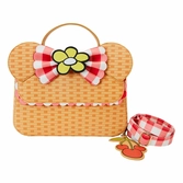 Disney by loungefly sac à bandoulière minnie mouse picnic basket