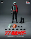 Kamen rider figurine figzero 1/6 masked rider no.2+1 (shin masked rider) 32 cm