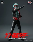 Kamen rider figurine figzero 1/6 masked rider no.2+1 (shin masked rider) 32 cm