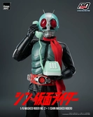 Kamen rider figurine figzero 1/6 masked rider no.2+1 (shin masked rider) 32 cm
