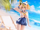 Phantasy star online 2 statuette pvc 1/7 es cool breeze gene - summer vacation 26 cm