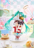 Hatsune miku characters statuette pvc 1/6 racing miku: 2023 - 15th anniversary ver. 26 cm