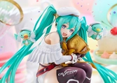 Hatsune miku characters statuette pvc 1/6 racing miku: 2023 - 15th anniversary ver. 26 cm