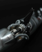 Cyberpunk: edgerunners réplique silverhand arm 30 cm