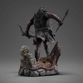 Le seigneur des anneaux statuette 1/10 art scale lurtz, uruk-hai leader 23 cm