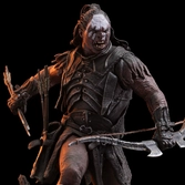 Le seigneur des anneaux statuette 1/10 art scale lurtz, uruk-hai leader 23 cm