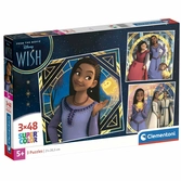 Disney - wish - set 3 puzzle 48p