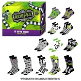Image produit « Beetlejuice - gift box - 12 paires de chaussettes (t 40-46) »