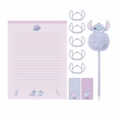 Stitch - purple - boîte de papeterie - 9 pc.