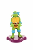 Tmnt - léonardo - figurine holdem 11cm - support manette & portable