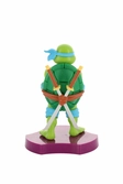 Tmnt - léonardo - figurine holdem 11cm - support manette & portable