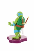 Tmnt - léonardo - figurine holdem 11cm - support manette & portable