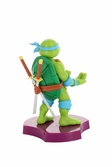 Tmnt - léonardo - figurine holdem 11cm - support manette & portable