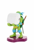Tmnt - léonardo - figurine holdem 11cm - support manette & portable