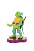 Tmnt - léonardo - figurine holdem 11cm - support manette & portable