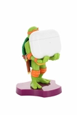 Tmnt - michaelangelo -figurine holdem 11cm -support manette & portable