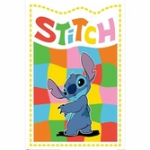 Lilo & stitch - chequered stitch - poster 61 x 91cm