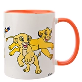 Disney - simba - mug interieur coloré - 325ml