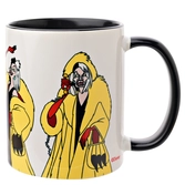 Disney - cruella - mug interieur coloré - 325ml