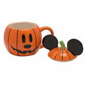 Mickey - citrouille - mug 3d + couvercle 500ml