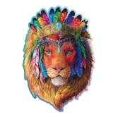 Puzzle en bois – lion mystique – 550 pcs (50 pcs uniques)
