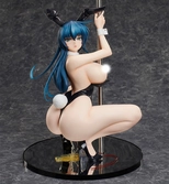 Taimanin series statuette pvc 1/4 asagi igawa bare leg bunny ver. 38 cm
