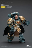 Warhammer the horus heresy figurine 1/18 legion praetor with power fist 12 cm