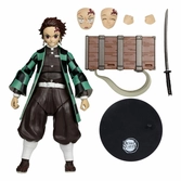 Demon slayer: kimetsu no yaiba figurine tanjiro kamado (with nezuko box) (season 3) 18 cm