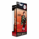 Demon slayer: kimetsu no yaiba figurine tanjiro kamado (with nezuko box) (season 3) 18 cm