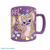 Lilo & stitch mug fuzzy angel