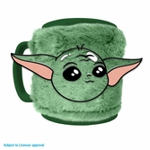Star wars the mandalorian mug fuzzy grogu