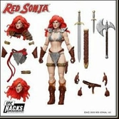 Red sonja epic h.a.c.k.s. figurine red sonja