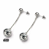 STAR WARS - Boucles d´oreille Femme 3D Death Star