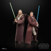 Star wars episode i black series pack 3 figurines qui-gon jinn, darth maul, obi-wan kenobi 15 cm